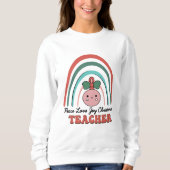 Vrolijk leraar kerst sweatshirt (Voorkant)