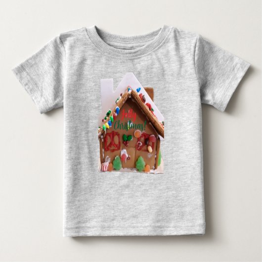 Vrolijk & Leuk Kerst, Baby & Peuter T-shirt (Voorkant)