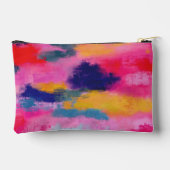 Vrolijk levendig Abstract roze Etui (Achterkant)