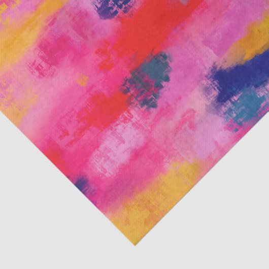 Vrolijk levendig Abstract roze Tissuepapier (Detail)
