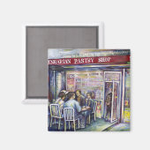 vrolijk magneet (Voorkant / Achterkant)