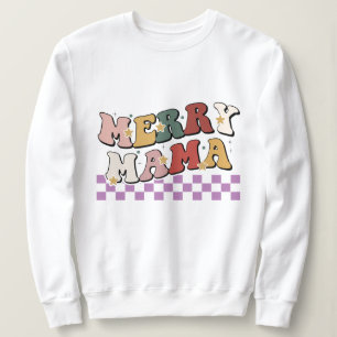 Vrolijk mama kerst trui