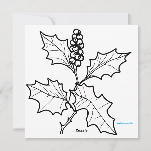 Vrolijk Midwinter, heb een Fairy Good One Feestdagenkaart (Achterkant)