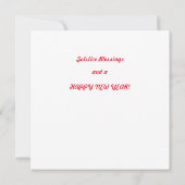 Vrolijk midwinter, heb een Fairy Good One vakantie Kaart (Achterkant)