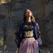 Vrolijk mooie kerstmannen en vrolijke Waterverf vr T-shirt