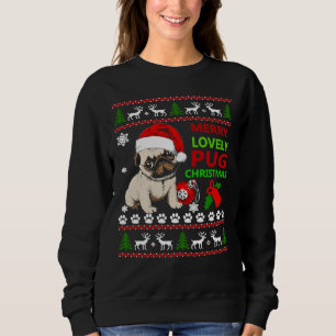 Vrolijk mooie pug kerst grappig Essential T-Shirt