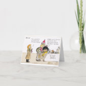 Vrolijk narcisme | Funny Dimwitz Christmas Kaart (Voorkant)