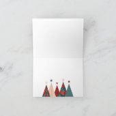 Vrolijk nieuw jaar 2023 sms'jes bomen bedankkaart (Binnen)