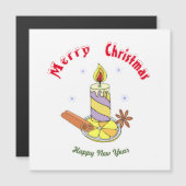 Vrolijk nieuwjaar voor vrolijk kerstfeest (Voorkant / Achterkant)