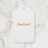 Vrolijk nieuwjaar voor vrolijk kerstfeest cadeaulabels (Achterkant)