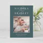 Vrolijk Nieuws | Foto Verlovingsaankondiging Aankondiging (Staand voorkant)