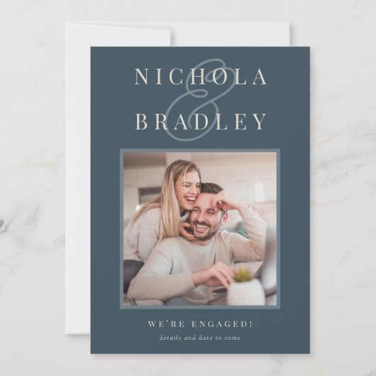 Vrolijk Nieuws | Foto Verlovingsaankondiging Aankondiging (Voorkant)