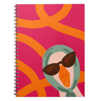 Vrolijk Notitieboekje met Eigenwijze Gans Notitieboek