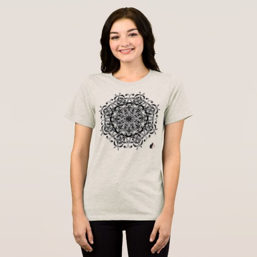 Vrolijk Octa Glyph T-shirt (Voorkant volledig)
