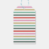 Vrolijk of niet Hier komt het Kerstmis Cadeaulabel (Achterkant)