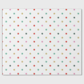 Vrolijk of niet Hier komt het wit Cadeaupapier (Vlak)