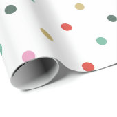 Vrolijk of niet Hier komt het wit Cadeaupapier (Rol Hoek)