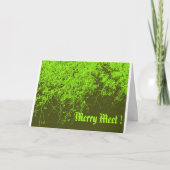 Vrolijk ontmoet Kaart (Voorkant)