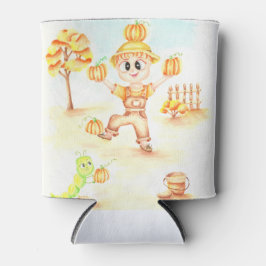 Vrolijk oogsten kleine gemberjongen blikjeskoeler