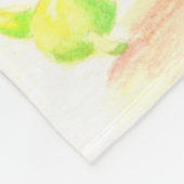 Vrolijk oogsten kleine gemberjongen fleece deken (Hoek)