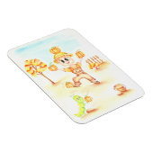 Vrolijk oogsten kleine gemberjongen magneet (Rechterzijde)