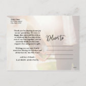 Vrolijk ooit na een volledige fotovakantie | Dank  Feestdagenkaart (Achterkant)