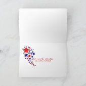 Vrolijk op 4 juli kaart (Binnen)