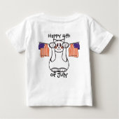 Vrolijk op 4 juli - Lucky Cat (Achterkant)