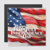 Vrolijk op 4 juli - Onafhankelijkheidsdag (Voorkant / Achterkant)