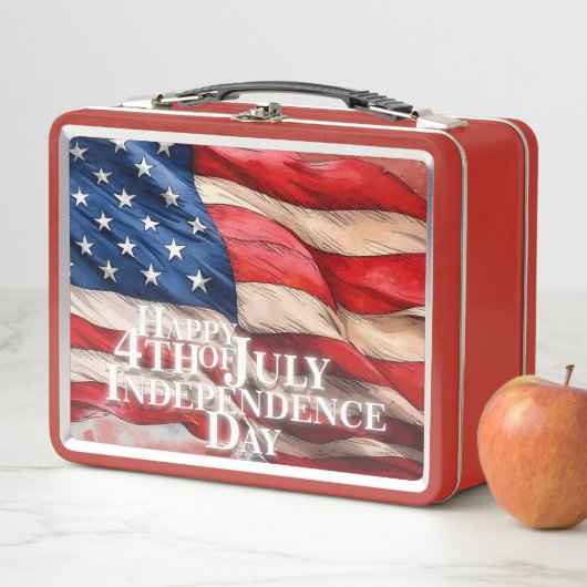 Vrolijk op 4 juli - Onafhankelijkheidsdag (In situ)