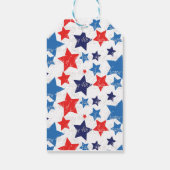 Vrolijk op 4 juli/Onafhankelijkheidsdag Cadeaulabel (Achterkant)