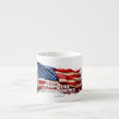 Vrolijk op 4 juli - Onafhankelijkheidsdag Espresso Kop (Voorkant)