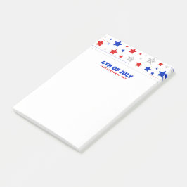 Vrolijk op 4 juli post-it® notes