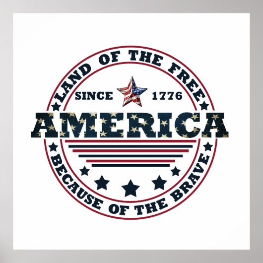 Vrolijk op 4 juli poster (Voorkant)