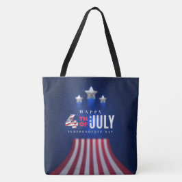 Vrolijk op 4 juli tote bag