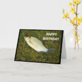 Vrolijk op iemand met een klote kleine tas. kaart (Gele Bloem)