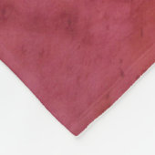 Vrolijk Oranje & Roze Fleece Deken (Hoek)