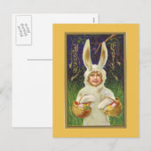 Vrolijk Paas Briefkaart (Voorkant / Achterkant)