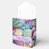 Vrolijk paasbeitje voor paaseieren bedankdoosjes (Geopend)