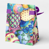 Vrolijk paasbeitje voor paaseieren bedankdoosjes (Achterkant)