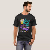 Vrolijk paasdag cruise Funny Cruising Ship Pasen T-shirt (Voorkant volledig)