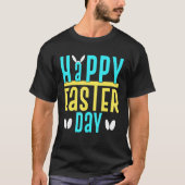 Vrolijk paasdag essentieel t-shirt (Voorkant)
