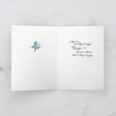 Vrolijk paasdochter en schoonzoon feestdagen kaart (Binnen)