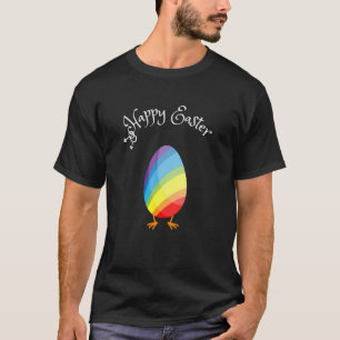 Vrolijk paasen voor homoseksuele Mannen met paasei T-shirt