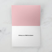 Vrolijk Paasjaar twee katten in Bunny Ears Humor Feestdagen Kaart (Binnen)