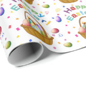 Vrolijk paaspakpapier cadeaupapier (Rol Hoek)