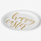 Vrolijk paaspapier Borden Papieren Bordje (Gekanteld)