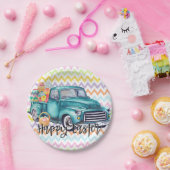 Vrolijk paaspapier Borden Papieren Bordje (Feest)