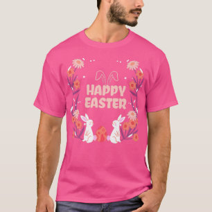 Vrolijk paasrooster Paasbloesoorts T-shirt