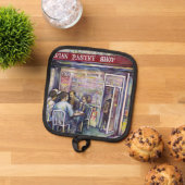 vrolijk pannenlap (Top down)